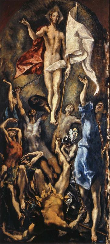 El Greco The Resurrection France oil painting art